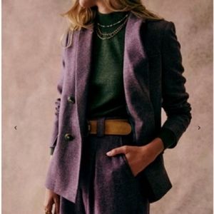 Sezane Christie blazer NWOT size EU 34